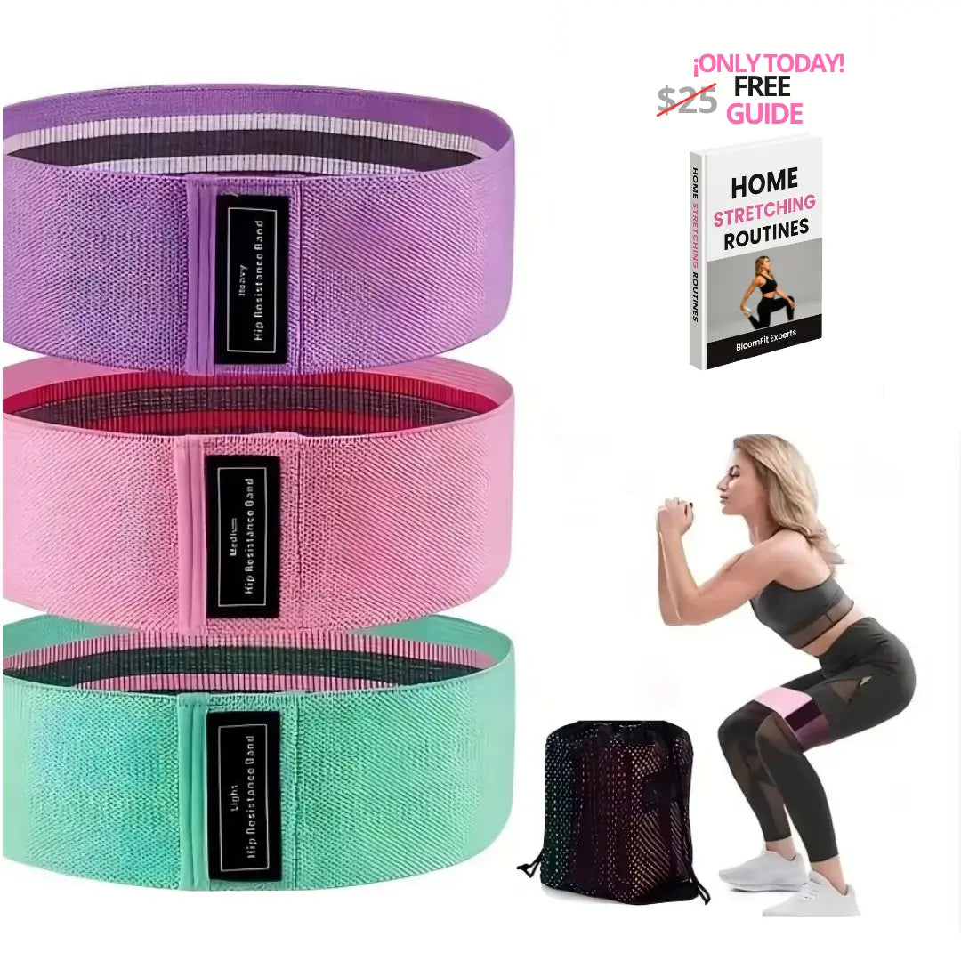BloomFit Pro - Bandas de Resustencia