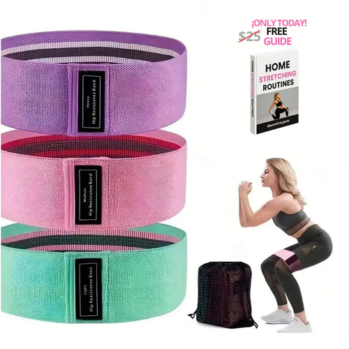 BloomFit Pro - Bandas de Resustencia